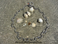 Halskette medium 2 Ringe (Edelstahl matt) L=39cm
