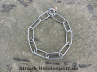 Langgliedkette mit 2 Ringen 4mm Edelstahl 50cm