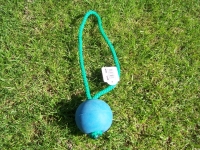 Moosgummiball blau schwimmend