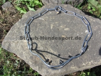 Schauhalsband mit Impulsverstärkern Edelstahl 64cm