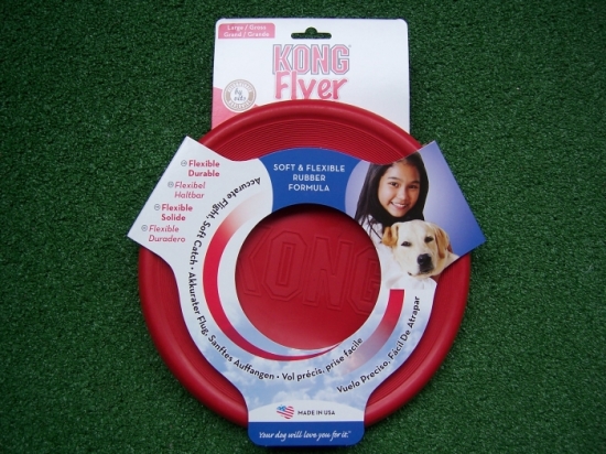 die Dog Frisbee im Hundesport - Kong Flyer