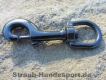 Karabiner Edelstahl schwarz Länge=92mm