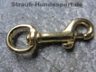 Karabiner Messing Länge=63mm