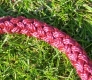 Halsband mit Zugstopp rot L=35cm 10mm