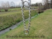 Ultra-Plus Erziehungshalsband 4mm 63cm (Edelstahl) mit Zug