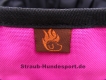 Reisetrinknapf 2L schwarz / pink