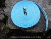 gummierte Nylonleine 20mm breit 15m ohne Handschlaufe Farbe: blau