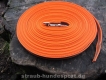 gummierte Nylonleine 20mm breit 15m ohne Handschlaufe Farbe: neon orange