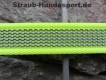 gummierte Nylonleine 20mm breit 1,2m mit Handschlaufe Farbe: neongelb