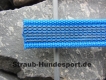 gummierte Nylonleine 20mm breit 1m ohne Handschlaufe Farbe: blau