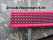 gummierte Nylonleine 20mm breit 1m ohne Handschlaufe Farbe: pink