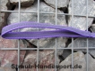 gummierte Nylonleine 20mm breit 2m mit Handschlaufe Farbe: violet