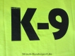 K9 T-Shirt neongelb Grösse: M