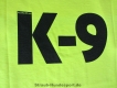 K9 T-Shirt neongelb Grösse: S