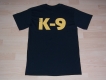 K9 T-Shirt schwarz Grösse: L