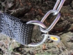 Halskette medium mit ClicLock und Zug (Edelstahl) L=46cm
