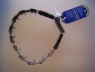 Neck-Tech Sport Erziehungshalsband Edelstahl brüniert 48cm