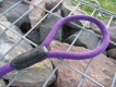 Retrieverleine Freestyle mit Stopring violet