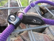 Retrieverleine Freestyle mit Stopring violet