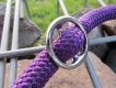 Retrieverleine Freestyle mit Stopring violet